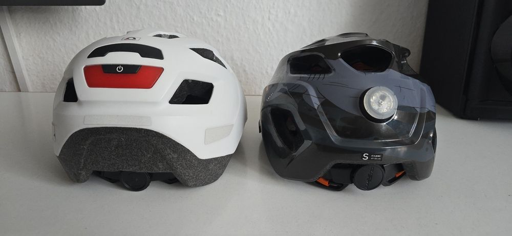 Kask rowerowy Cube, Crivit komplet