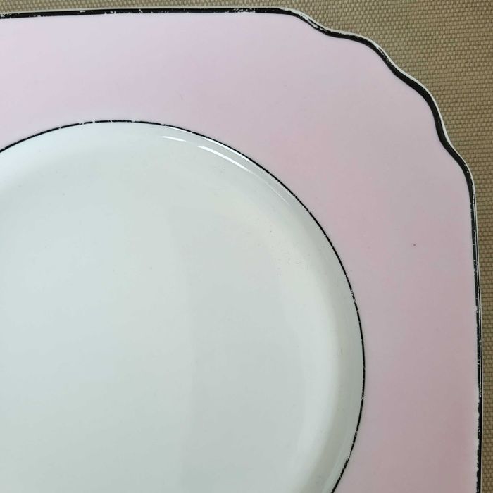 Ćmielów przedwojenny talerz fason Toruń talerzyk śniadaniowy porcelana