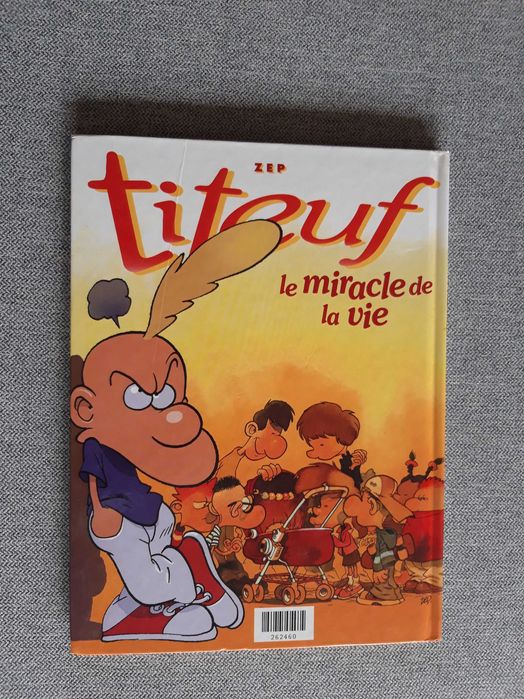 BD álbum duplo Titeuf "Tchô, monde cruel" & "Le miracle de la vie"