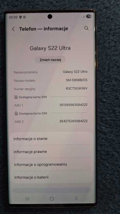 Galaxy S22 Ultra