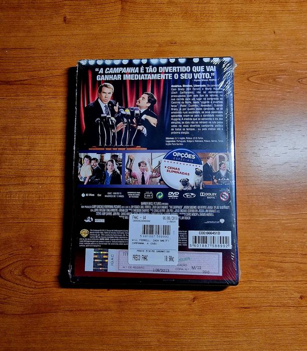 A CAMPANHA (Will Ferrell/Zach Galifianakis/Dan Aykroyd) NOVO/SELADO