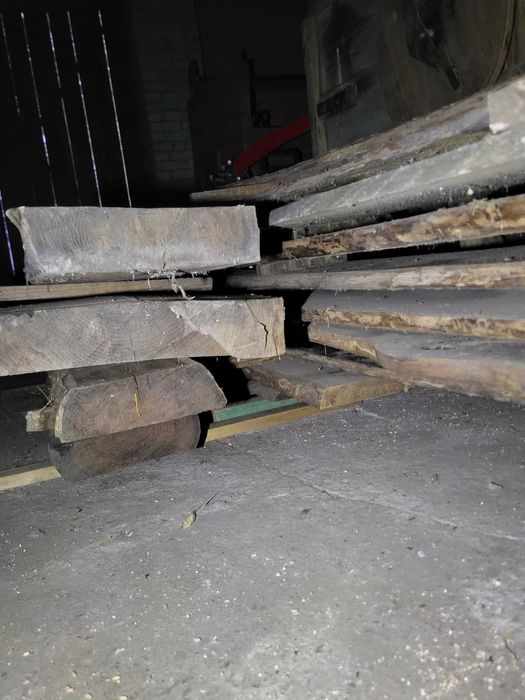 deski dębowe bale dąb