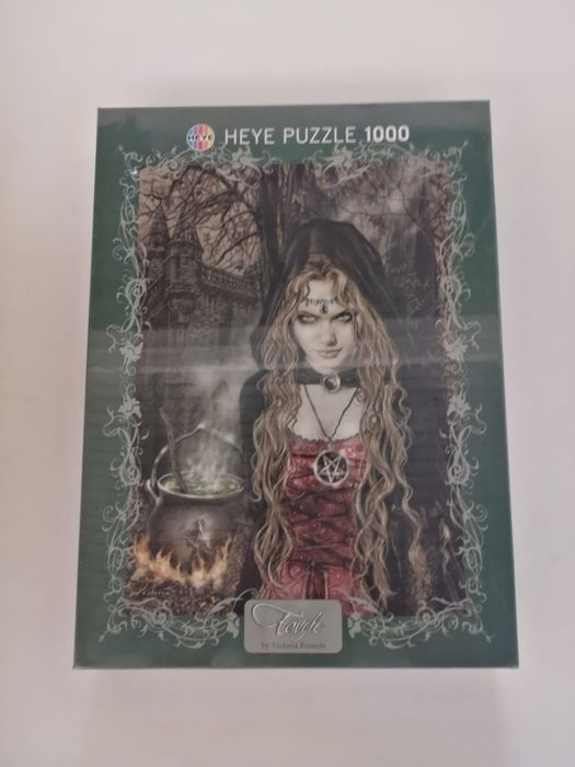 Puzzle gótico com mulheres 1000 peças embalado