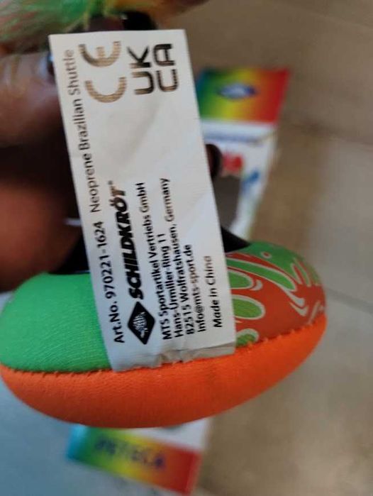 Lotka z piórami Schildkrot Peteca gra z brazyli piłka ręczna rzutka