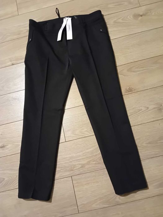 Czarne nowe z metką eleganckie spodnie