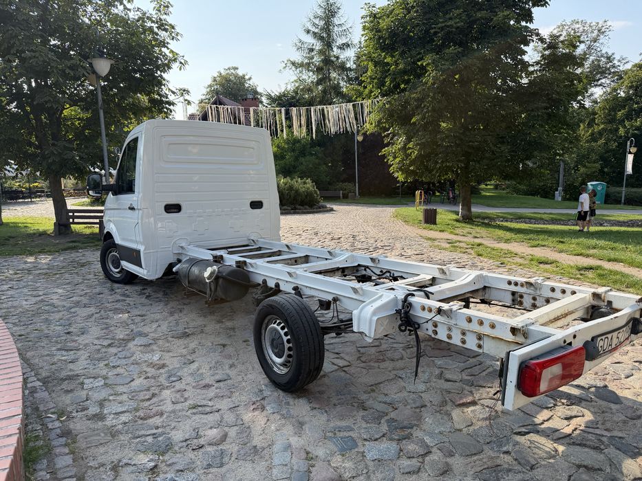 Volkswagen crafter max rozstaw rama polski salon ładny