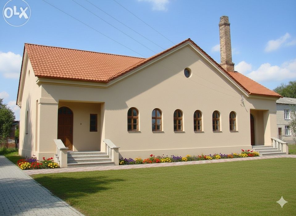 Цегляний будинок під реконструкцію + 24 сот біля траси Київ-Чоп