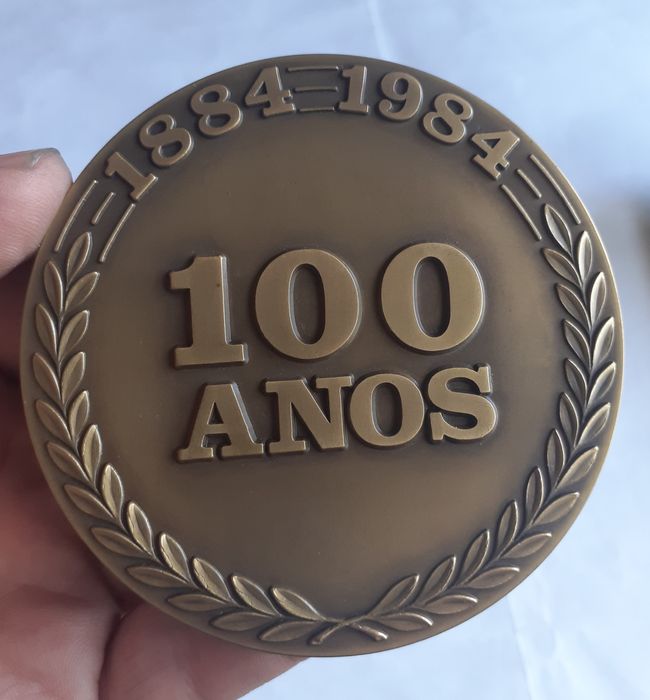 Medalha Comemorativa dos 100 Anos Banco Borges & Irmão
