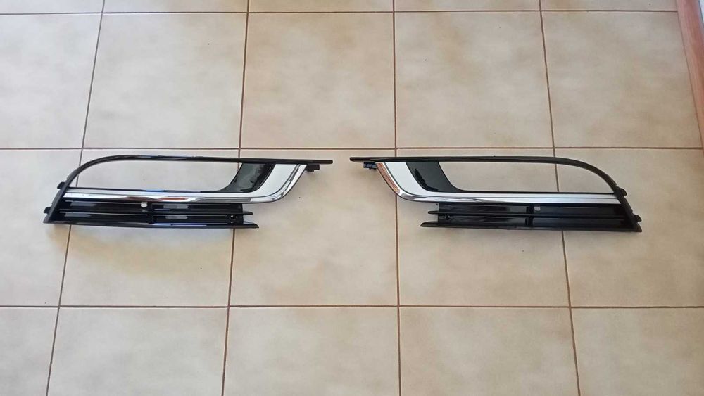 Решітка бампера накладка туманки птф VW Passat CC пассат сс