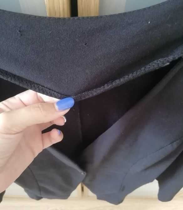 Blazer preto mangas 3/4