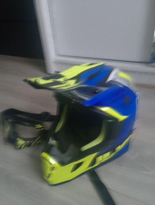 Kask full face, cross
