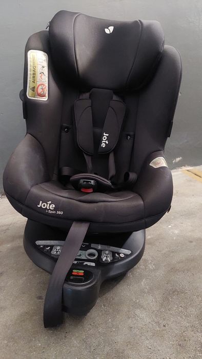 Cadeira automóvel de bebe Joie 360 rotativa i-spin 360 preta
