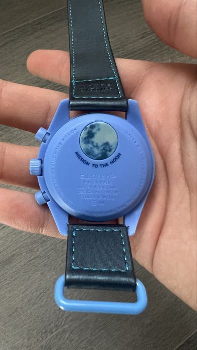 Omega X Swatch Mission to the super blue moonphase