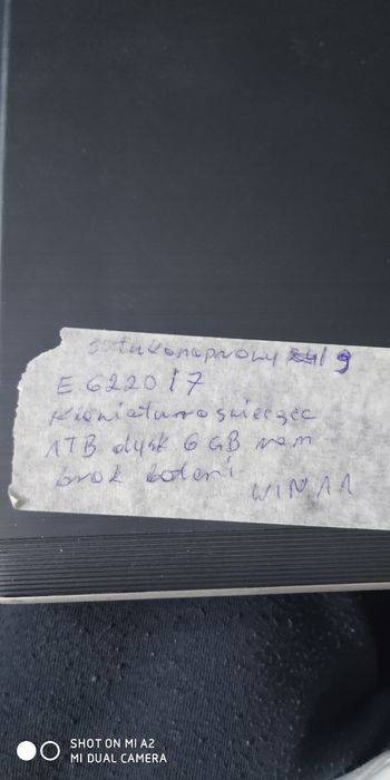 Mały sprytny osobisty laptop Dell 6220