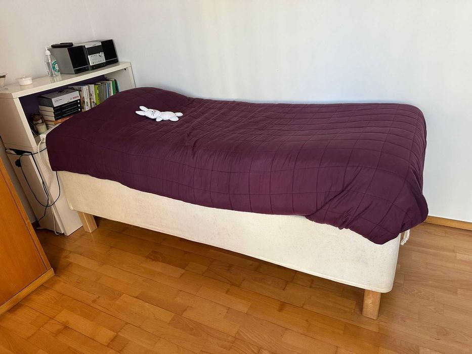 Sommier IKEA 90x200cm e colchão
