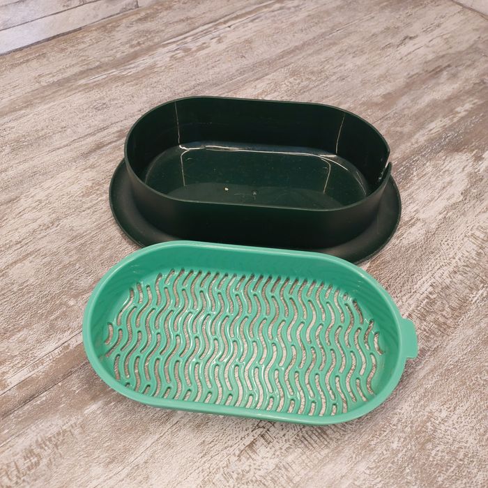 Pojemnik doniczka Na owies rzeżuchę zioła uprawa wodna