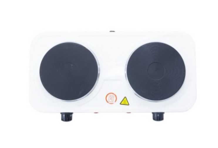 Электроплита двухконфорочная дисковая плита Двоконфорочна електроплита