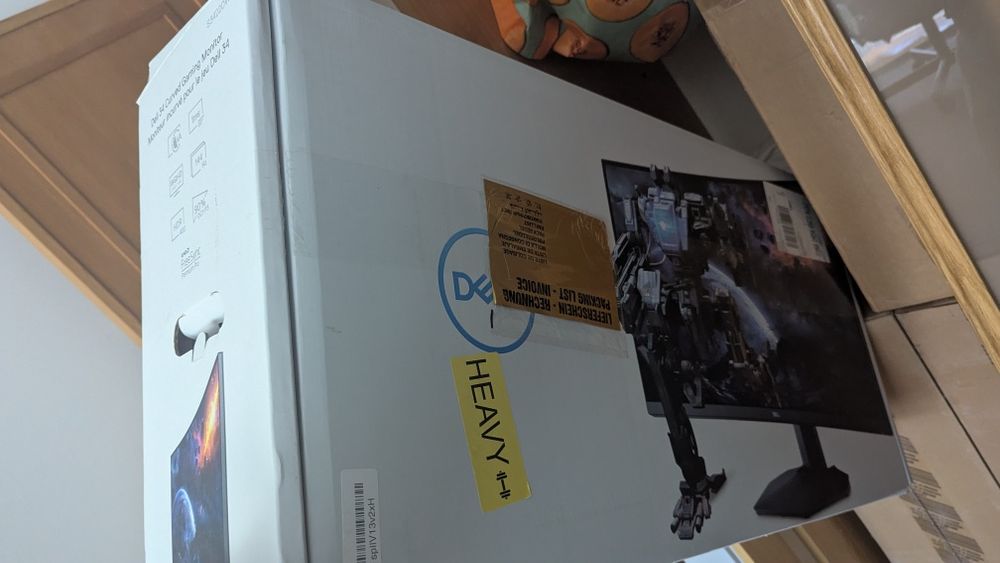 Ecrã Gaming Dell Curvado Novo