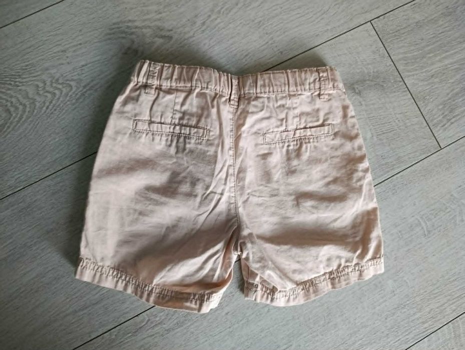 2 pary dziewczęcych spodenek bawełnianych H&M r 110/116