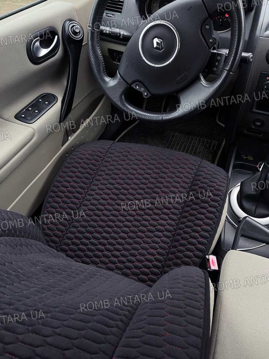 Модельні накидки на сидіння Рено Меган Сценік Дастер Логан Кенго