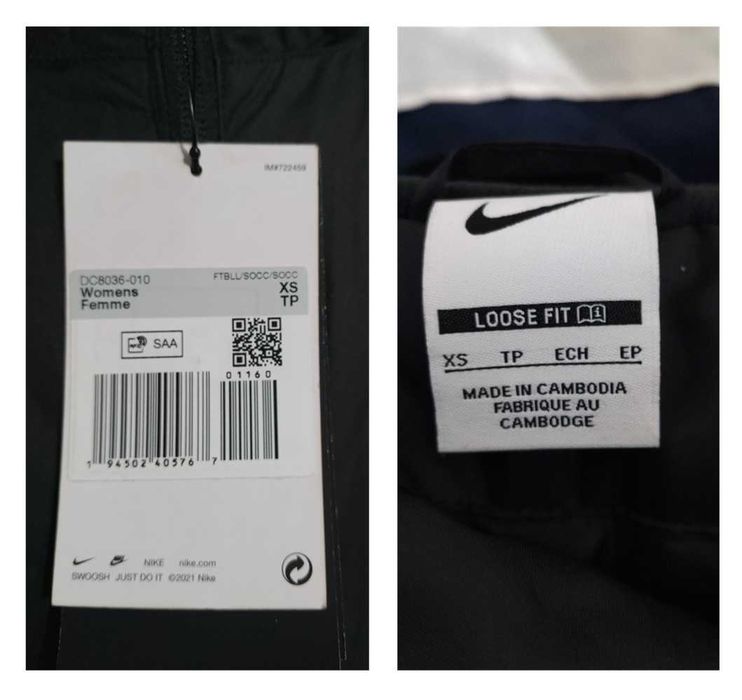 Nike Parka comprida inverno mulher Tam XS (140)