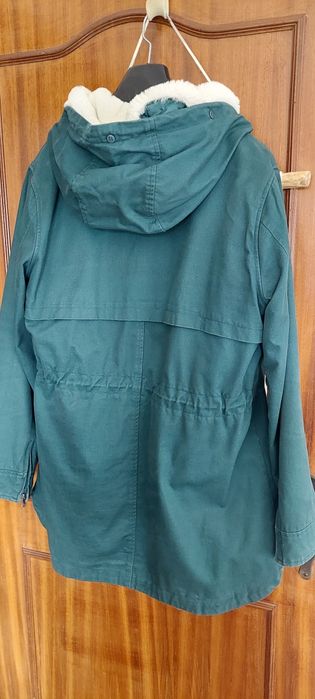 Casaco de pêlo removível