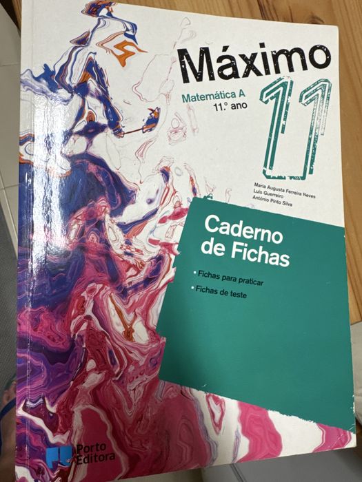 Máximo 11 - Matemática A - Caderno de Fichas
