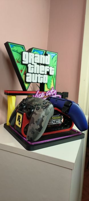 Suporte de comandos/headset GTA VI