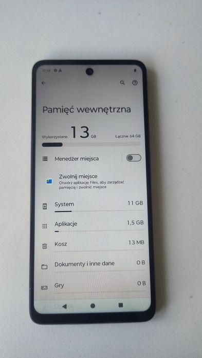 Smartfon Motorola G04s 4/64 GB 6.56 cala 50 Mpx