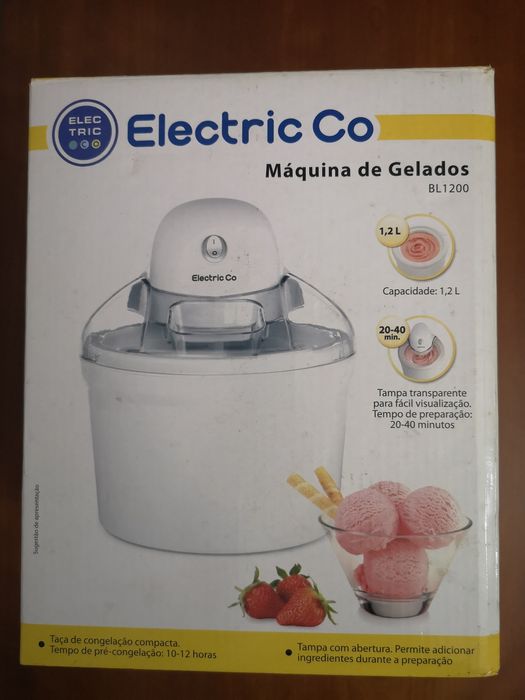 Máquina de fazer gelados caseiros Electric Co