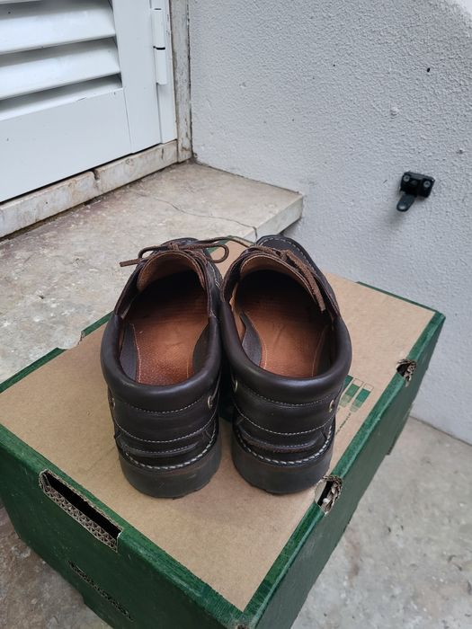 Sapatos de Vela 43 em Pele