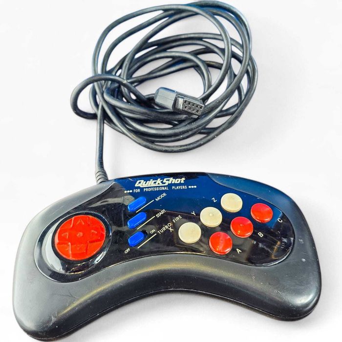 Comando QuickShot Turbo – Retro Gaming – 9 Pinos
