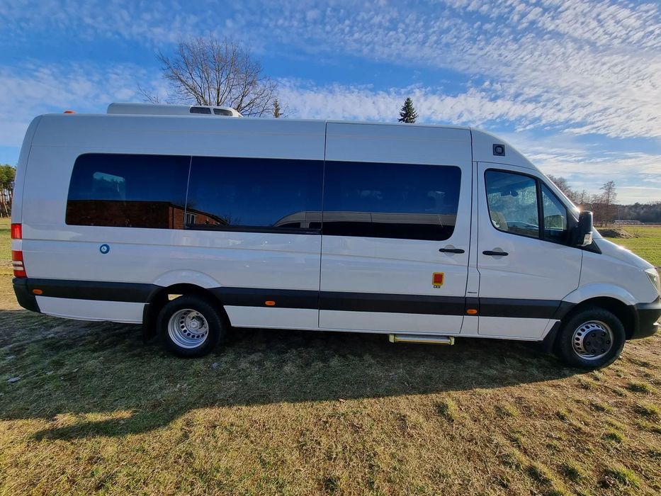 Mercedes-Benz Sprinter  Bardzo mały oryginalny przebieg 187tys km, 16 miejsc (17 w dowodzie)
