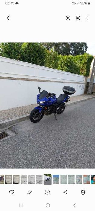 Mota Yamaha Fazer