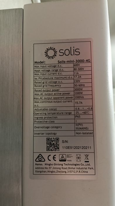 Falownik Solis-mini-3000-4g