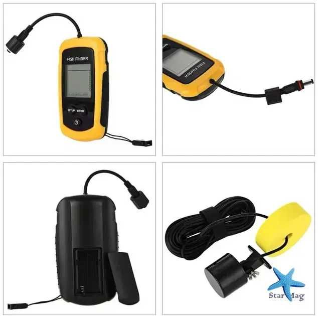 Эхолот Lucky FFC1108-1 • Компактный эхолот для рыбалки