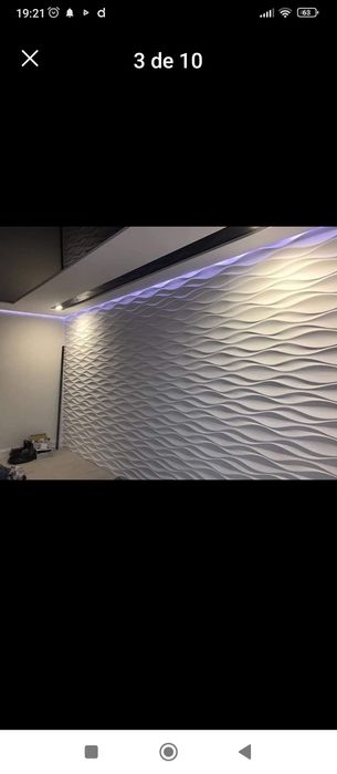 Gesso 3 D medida 30x30