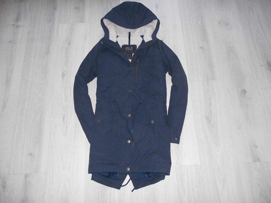 Jack Wolfskin Function Microguard Parka Damska Płaszcz M/L Rozmiar 40