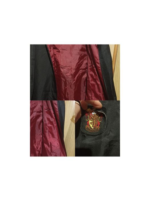 Карнавальный плащ мантия Гарри Поттера Гриффиндор  взрослый размер L