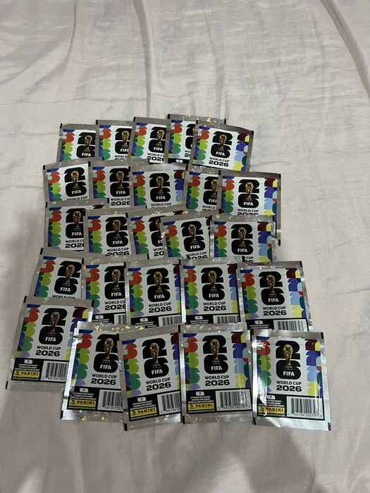 Saquetas cromos mundial 2026