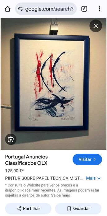 Quadro - tecni a mista- horta e costa.