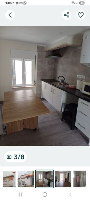 Casa nazare t2 para arrendar