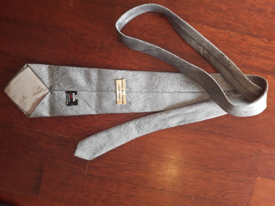 Gray Polyester Tie429754563418531842