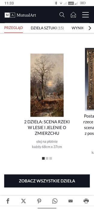 Francuski malarz XIX wieku