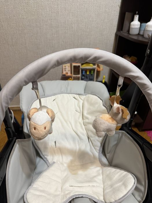 Стільчик-гойдалка 3 в 1 CARRELLO Cascata