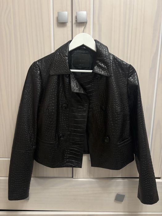 Шкіряна куртка Mango selection