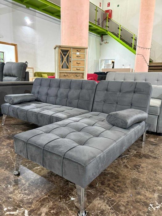 LIQUIDAMOS 187€ NOVO SOFA CAMA CHAISELONGUE REVERSIVEL ENVIO GRATIS