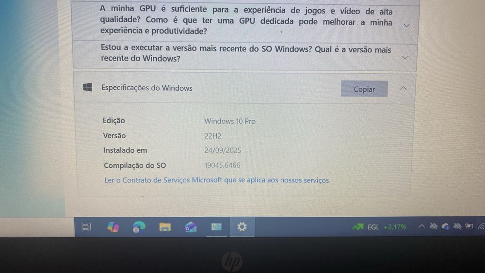 HP Portátil - Windows 10 Pro + Oferta de acessórios