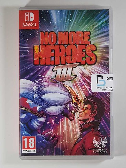 No More Heroes 3 / III / Nintendo Switch / Perfect Blue / Metro Służew