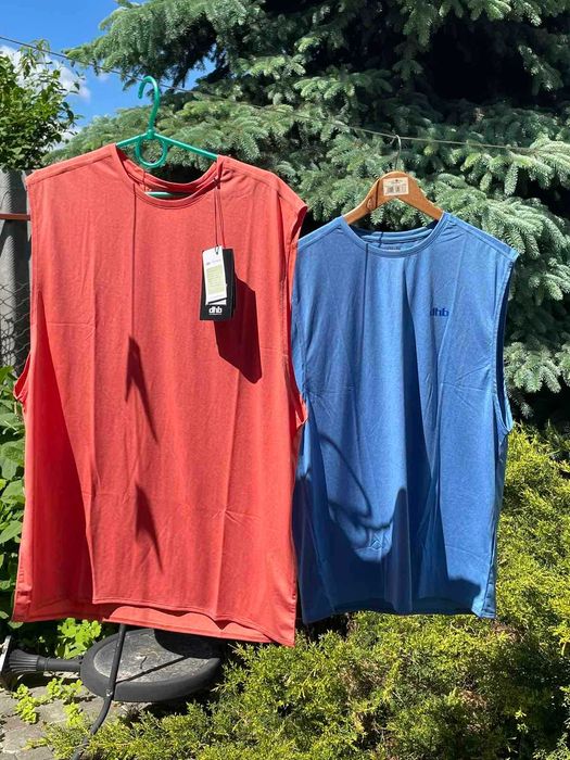 2шт Чоловічі майки для спорту бігу XXL DHB run apparel